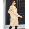 Ablanczoom Hoodies for Women Fashion Sweatshirts: Comfortable Full Zip Up Hoodie Womens Long Fleece Sweatshirt with Pockets(Apricot)