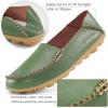 Ablanczoom Womens Loafers Flats Shoes: Comfort Round Toe Slip on Soft Moccasins Dressy Loafer for Driving Walking(Army Green)