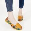 Ablanczoom Womens Loafers Flats Shoes: Women Comfortable Soft Floral Print Dress Loafer Casual Slip on Walking Driving Shoe