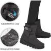 Ablanczoom Womens Winter Snow Boots With Warm Fur Lining Comfortable Booties Non Slip Waterproof Outdoor Shoes(Grey)