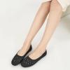 Ablanczoom Ballet Flats Shoes for Women: Round Toe Slip on Summer Comfortable Dress Shoes for Work Casual Wedding(Black)