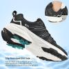 Ablanczoom Womens Sneakers Walking Shoes: Slip on Casual Comfortable Breathable Cushion Tennis Shoe Workout Gym Training Sneaker(Black)