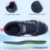 Ablanczoom Womens Sneakers Walking Shoes: Slip on Casual Comfortable Breathable Cushion Tennis Shoe Workout Gym Training Sneaker(Blue)