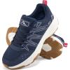 Ablanczoom Womens Sneakers Walking Shoes: Slip on Casual Comfortable Breathable Cushion Tennis Shoe Workout Gym Training Sneaker(Blue)