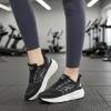 Ablanczoom Tennis Shoes Womens Sneakers: Non Slip Lightweight Slip On Walking Running Shoes for Gym Work Athletic(Black)