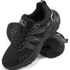 Ablanczoom Womens Sneakers Walking Shoes: Slip on Casual Comfortable Breathable Cushion Tennis Shoe Workout Gym Training Sneaker(All Black)