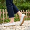 Ablanczoom Womens Loafers Flats Shoes: Comfort Round Toe Slip on Soft Moccasins Dressy Loafer for Driving Walking(White)